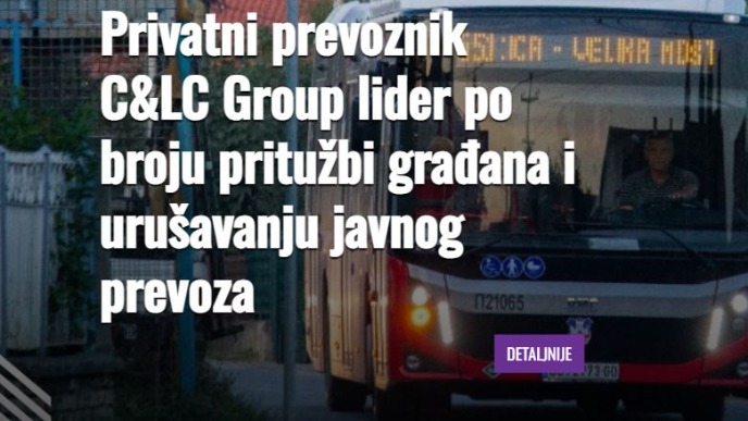 Na prevoznike 435 pritužbi